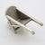 Vintage Italian Handmade Genuine Silver Wheelbarrow Dollhouse Miniature by Raspini Gioielli, 1980s For Sale - Image 6 of 11