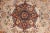 Mid 20th Century Central Medallion Design Tabriz Rug in Colorful Tones For Sale - Image 5 of 13