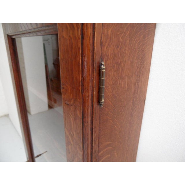 Antique Oak Display Cabinet, 1890s For Sale - Image 6 of 10