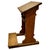 Arts and Crafts Oak Reception Desk Greeting Station, 1900s For Sale - Image 10 of 10