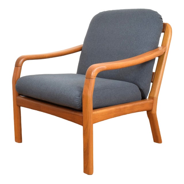 Mid-Century Modern Danish Teak Chair from Dyrlund, 1970s For Sale