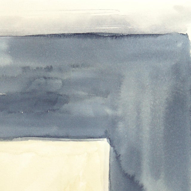 Contemporary At the Gallery - Original Figurative Watercolor Still Life Painting on Paper by Ama Liyanage For Sale - Image 3 of 6