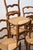 Set of 6 | Antique French Rush Ladder Back Chairs For Sale - Image 9 of 12