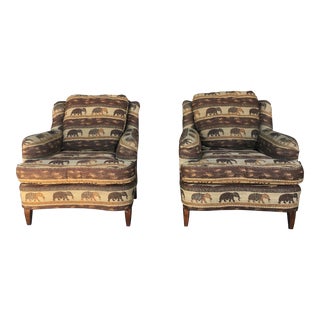 1960s Vintage Lounge Chairs- A Pair For Sale