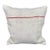 Turkish Hemp Pillow Cushion Natural Beige Red Pillow Cushion Cover 20x20 For Sale