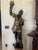 Mid 19th Century Antique Italian Blackamoor Life Size Statue Pair For Sale - Image 5 of 7