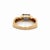 1.50 Carat Radiant Cut Tanzanite & Diamond Accents 14k Yellow Gold Bar Set Ring, Size 6.25 For Sale In Miami - Image 6 of 7
