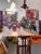 Modern City Glow: The Afternoon Rush, Impasto Oil Painting by Godfrey Afebuame (2024) For Sale - Image 3 of 6
