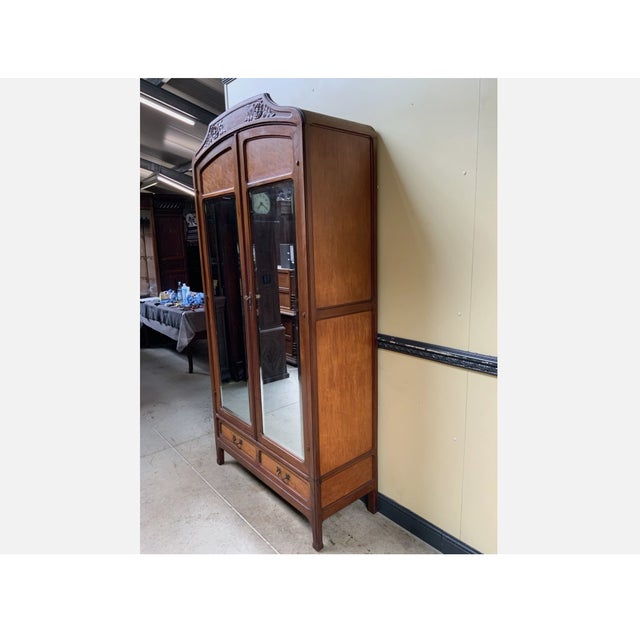 Antique Linen Cupboard, 1910 For Sale - Image 4 of 11