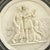 Mid 20th Century Pair of Neoclassical Figural Relief Wall Sculptures in Antiqued Gilt and Black Frames For Sale - Image 9 of 11