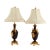 This captivating Pair of Continental Table Lamps blends classical drama with luxurious detail. Each lamp is anchored by an...