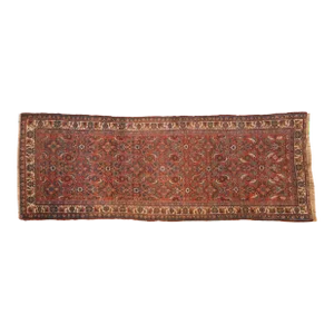 Vintage Bijar Rug Runner - 3'9" X 10'2"