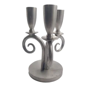 Vintage Palmer Smith Candlestick Holder Hand Hammered