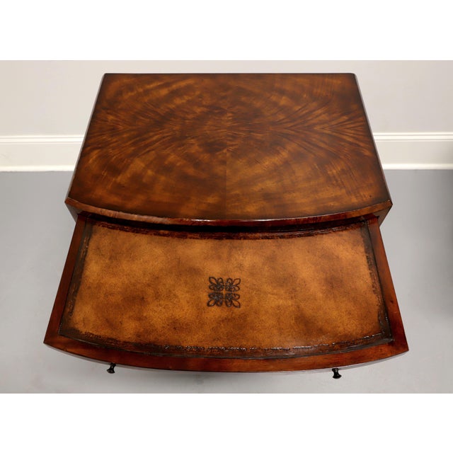 Theodore Alexander “Townhouse” Regency Flame Mahogany Nightstands