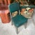 1950s Green Industrial Metal Chair For Sale In Atlanta - Image 6 of 7