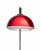 Vintage Red Floor Lamp in Marble Base and Acrylic Glass Shade, Italy, 1970s For Sale - Image 3 of 5
