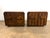 A striking pair of Lane Furniture Staccato nightstands or end tables, from the 1970s. Part of Lane’s highly recognizable...