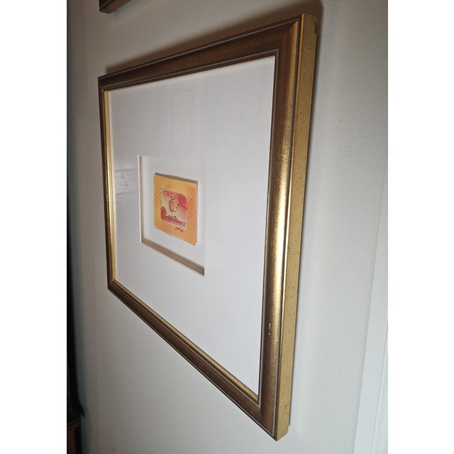 1990s Vibrant Pair of Peter Max Paintings, Signed en Verso For Sale - Image 10 of 17