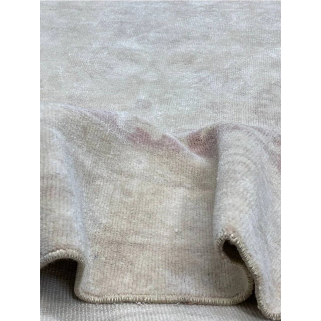 Traditional 2020s Vintage Round Mahal Style Area Rug 12x12 For Sale - Image 3 of 11