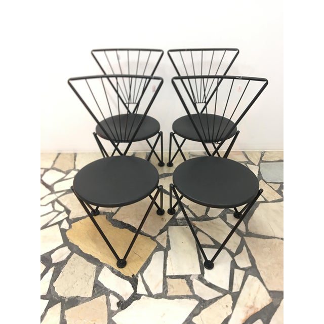 Vintage Bonaldo Chairs by Jochen Hoffmann, Set of 4 For Sale - Image 4 of 9