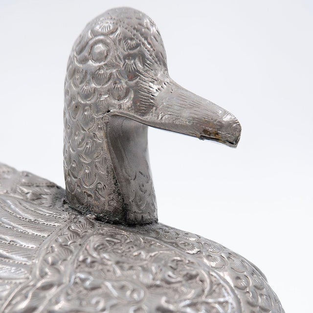 Burmese Duck Betel Box, 1950s For Sale - Image 5 of 13