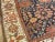 Textile 1880s Blue Navy Harshang Persian Bibikabad Rug 10'7" X 14'9" Handknotted Wool Carpet For Sale - Image 7 of 7