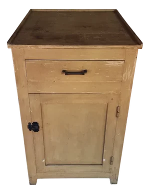 Vintage French Kitchen Work Cabinet, 1920s