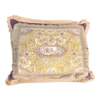French Country Accent Pillow For Sale