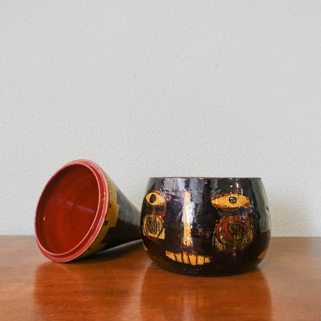 Vintage Anthropomorphic Ceramic Box, 1950s For Sale - Image 6 of 15