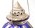 Mid-Century Pewter Moroccan Lantern with Blue Glass For Sale - Image 12 of 13
