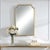 Uttermost Gold MetalGlam Frame Mirror For Sale - Image 4 of 7