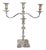Antique Edwardian Sterling Silver Candelabra by Thomas A. Scott, Sheffield, 1902 For Sale