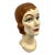 Mid-Century Hand Painted Woman's Head Hat Stand For Sale
