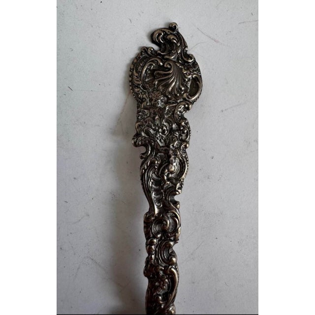 Metal Gorham Versailles Sterling Silver Dessert/Oval Soup Spoon ~ No Monogram For Sale - Image 7 of 10