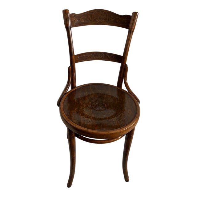 Nr. 96 Chair with Relief from Thonet, 1902 For Sale