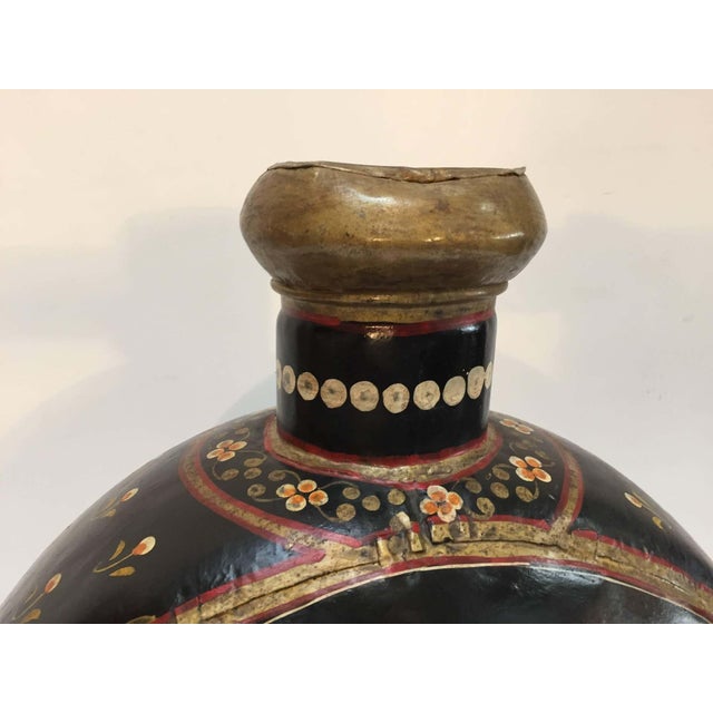 Mid 20th Century Hand-Hammered Metal Jug by Rajhastani Artist, India, 1950 For Sale - Image 5 of 8
