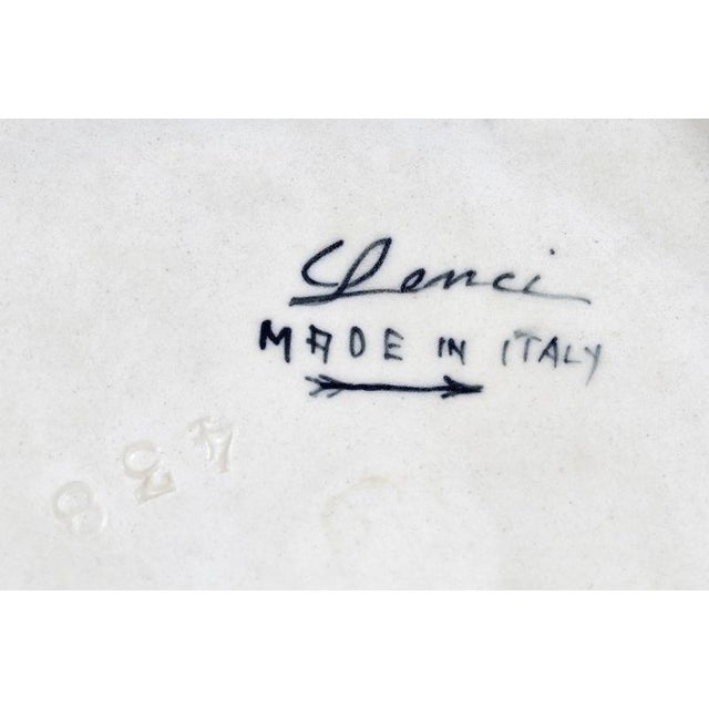 Madonna and Child in Glazed Ceramic attributed to O. Maraini for Lenci, Italy, 1940s For Sale - Image 11 of 12