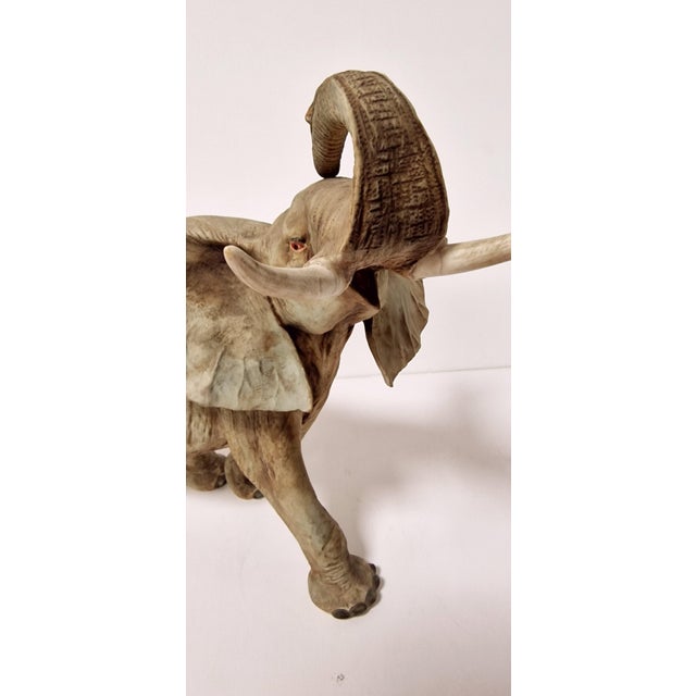 1920s Sculpture of Elephant, 1920s-1940s, Ceramic For Sale - Image 5 of 12