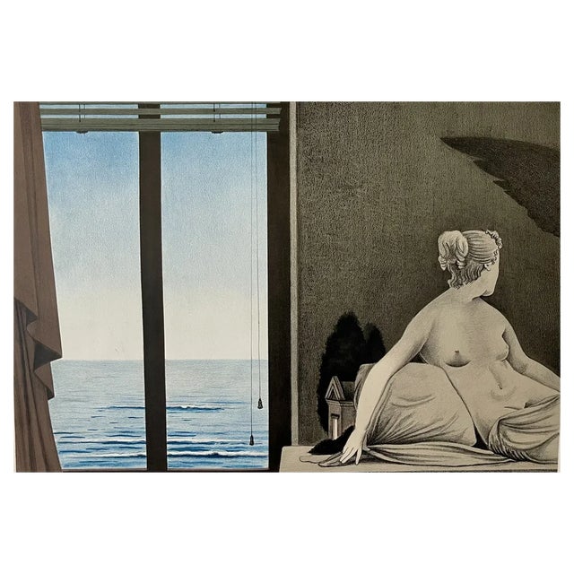 Paolo Collini, La lumière se méfie, 1990s, Lithograph For Sale