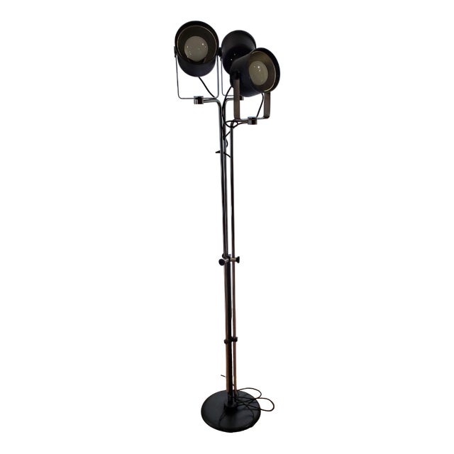 Floor Lamp by Brusasco and Torretta for Luci Milano, 1970s For Sale