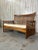 Vintage Slatted Teak Settee For Sale - Image 4 of 13