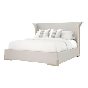 Flared Modern Bed - King
