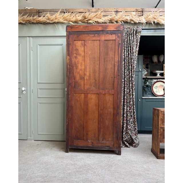 Parisian-Style School Wardrobe in Oak, 1950s For Sale - Image 9 of 15
