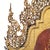 Burmese Artist, Baroque Altar, 1800s, Metal, Wood and Gold For Sale - Image 4 of 18