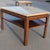 Mid-Century Modern Travertine Top Side Table in Walnut, 1970s For Sale - Image 9 of 9