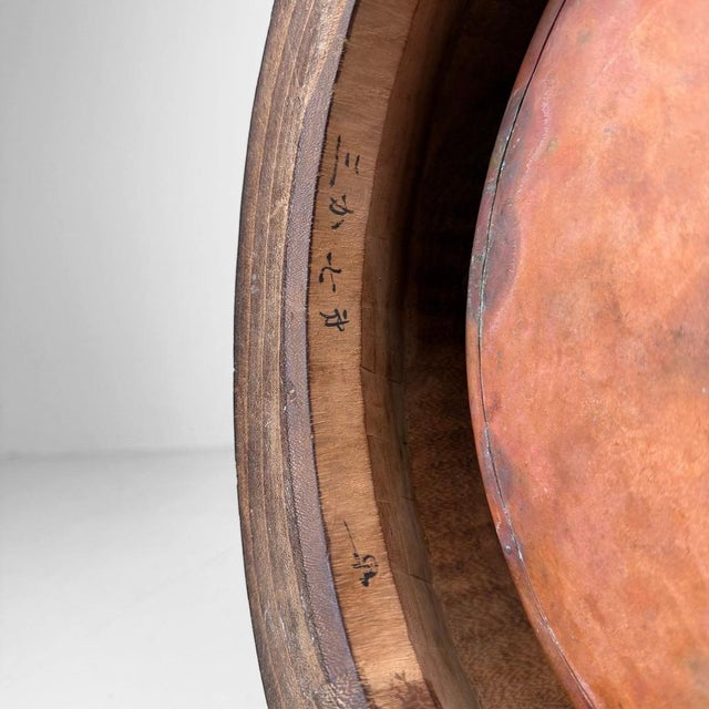 Wood Japanese Wooden Hibachi Planter, 1930s For Sale - Image 7 of 8