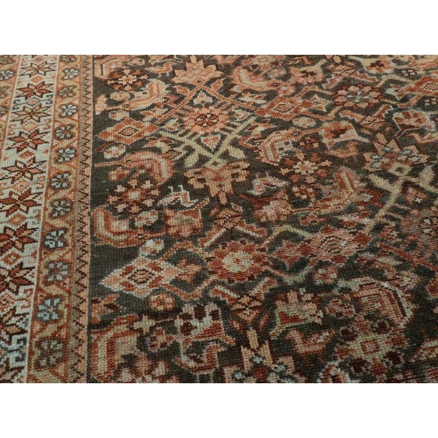 Rustic Galerie Shabab Collection Mid-20th Century Persian Malayer Rug For Sale - Image 3 of 6