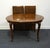 High End Vintage Solid Oak Early American Traditional 88" Oval Dining Table For Sale - Image 9 of 11