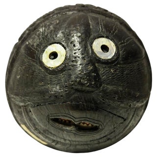 Carved Coconut, 19th Century For Sale