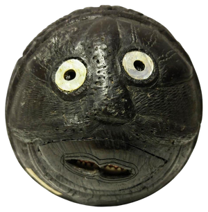 Carved Coconut, 19th Century